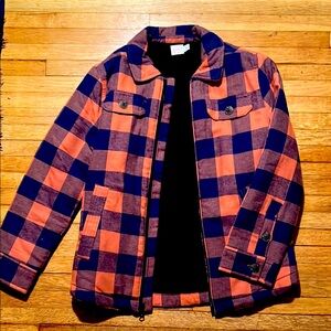 Like new wonder nation boys insulated flannel